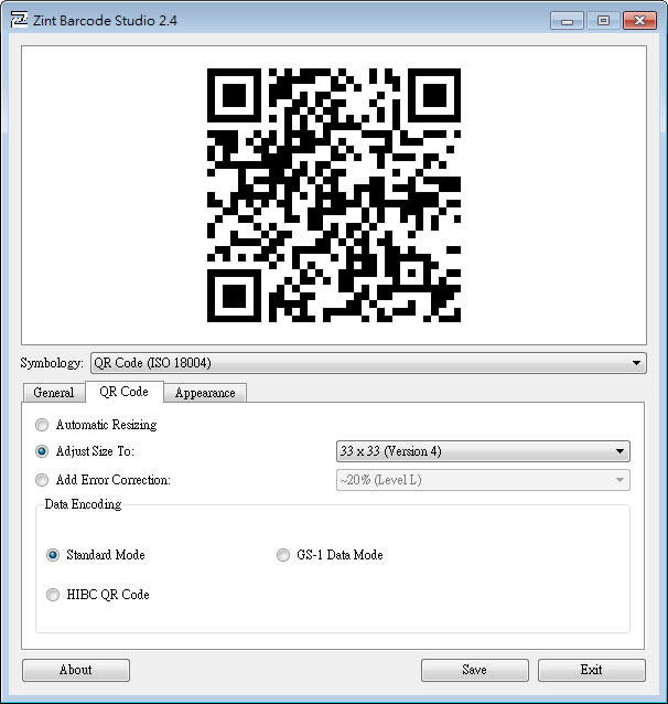 Zint Barcode Generator  二維條碼與 QR Code 產生器