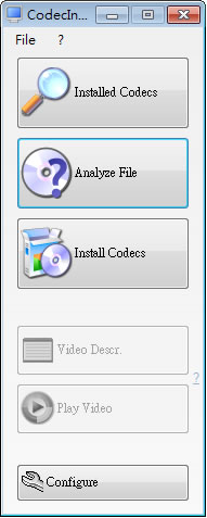 CodecInstaller 分析與安裝所缺少的影音解碼器