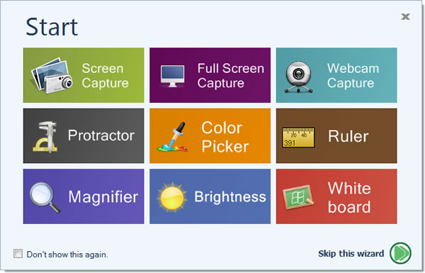 iwesoft Free Screenshot Capture 螢幕擷圖、取色、量尺、放大、白板超強整合工具