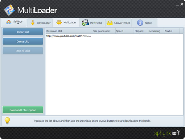MultiLoader - Youtube 影片下載和轉換工具 MultiLoader - Youtube 影片下載和轉換工具