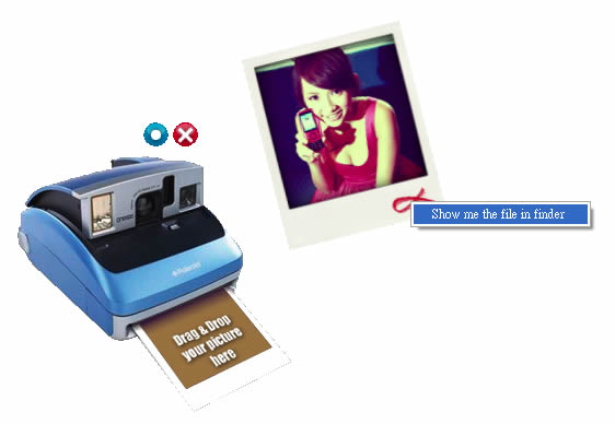 Poladroid 三個步驟將相片轉換成拍立得樣式 Poladroid 三個步驟將相片轉換成拍立得樣式