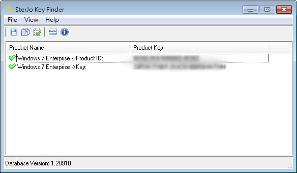SterJo Key Finder 找出安裝在系統內的軟體序號含 Windows SterJo Key Finder 找出安裝在系統內的軟體序號含 Windows