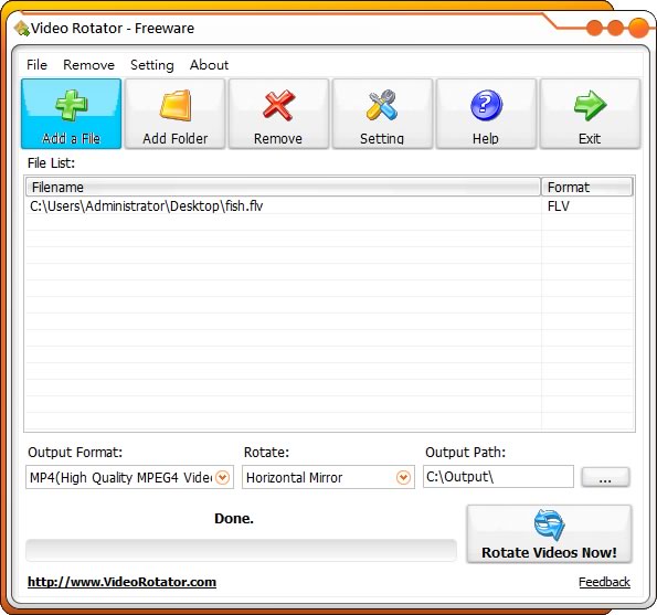 Video Rotator 影片旋轉、轉檔工具
