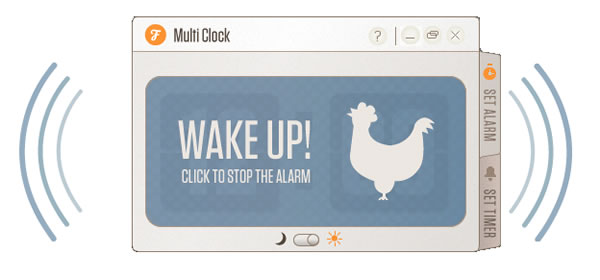 MultiClock 桌面多功能時鐘,可鬧鈴、倒數、自動關機、自訂鈴聲 MultiClock 桌面多功能時鐘,可鬧鈴、倒數、自動關機、自訂鈴聲