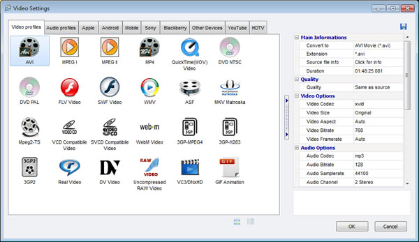 Video to Video converter 影片轉檔免費工具