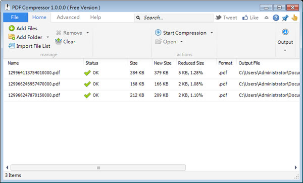 PDF Compressor 批量壓縮 PDF 文件，減少檔案大小卻無損清晰度