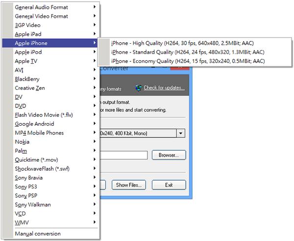 Eusing Free Video Converter 免費影片轉檔軟體