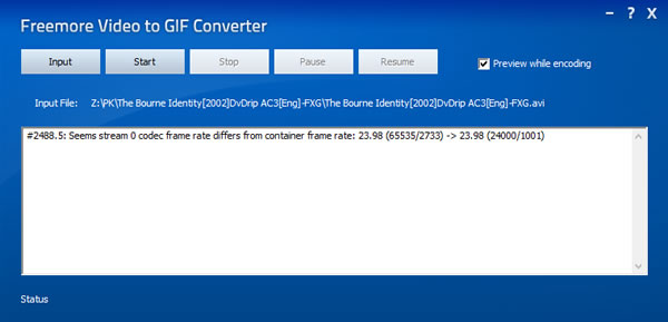 Freemore Video to GIF Converter 影片製作成 Gif 動畫
