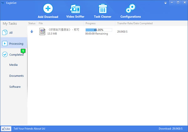 EagleGet 檔案下載管理工具 EagleGet 檔案下載管理工具
