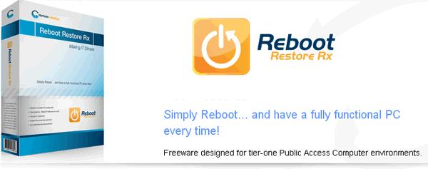 Reboot Restore Rx 重新開機便回到預設值