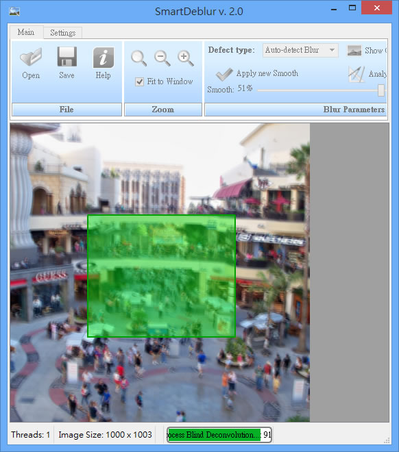 SmartDeblur 修復模糊的照片(免安裝)