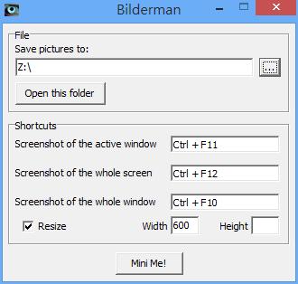 Bilderman 實用的螢幕擷圖軟體(免安裝)