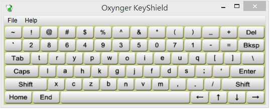 Oxynger KeyShield 虛擬動態鍵盤 Oxynger KeyShield 虛擬動態鍵盤