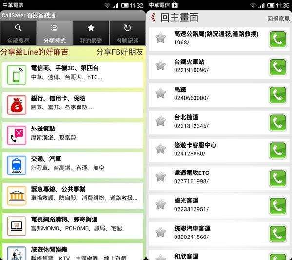 Call Saver 客服省錢通,讓你撥打客服專線時能省時、省電更能節省通話費 Call Saver 客服省錢通,讓你撥打客服專線時能省時、省電更能節省通話費