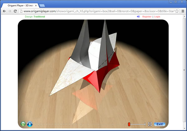 Origami Player  摺紙 3D動畫教學 - 瀏覽器擴充功能