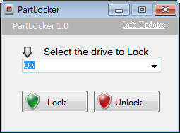 PartLocker 磁碟機鎖定免費工具(免安裝)