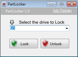 PartLocker 磁碟機鎖定免費工具(免安裝)