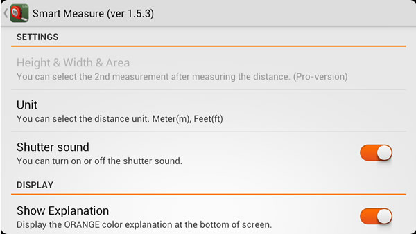 Smart Measure - 距離測定器 Smart Measure - 距離測定器