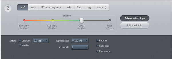 Online Audio Converter 取出影片中的聲音 Online Audio Converter 取出影片中的聲音