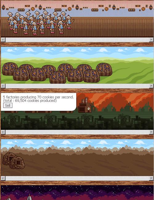 Cookie Clicker 餅乾製造網頁遊戲