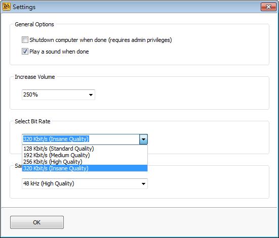 Free MP3 Quality Optimizer - MP3 音量、品質調整工具