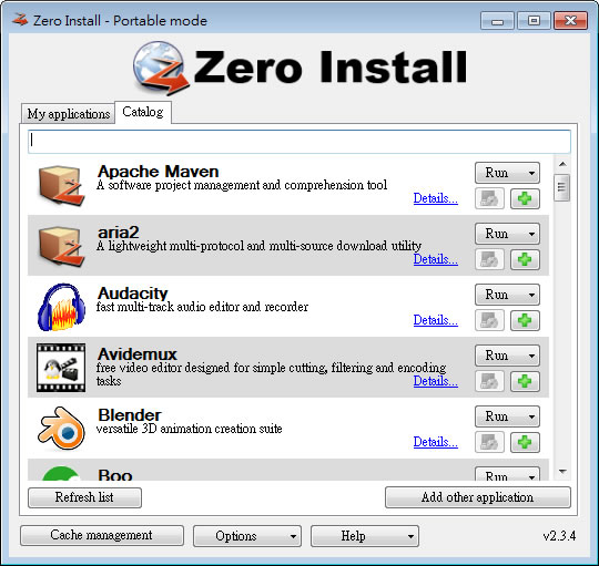 Zero Install 執行應用軟體時免安裝