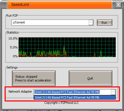 SpeedLord 提高P2P軟體下載速度達200%的免費工具 SpeedLord 提高P2P軟體下載速度達200%的免費工具