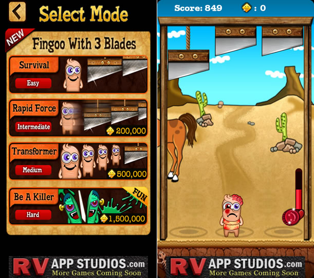 Finger Slayer 切手指，反應力大考驗(Android 遊戲)