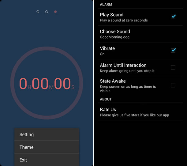 Timer 簡單又漂亮的倒數計時器(Android) Timer 簡單又漂亮的倒數計時器(Android)